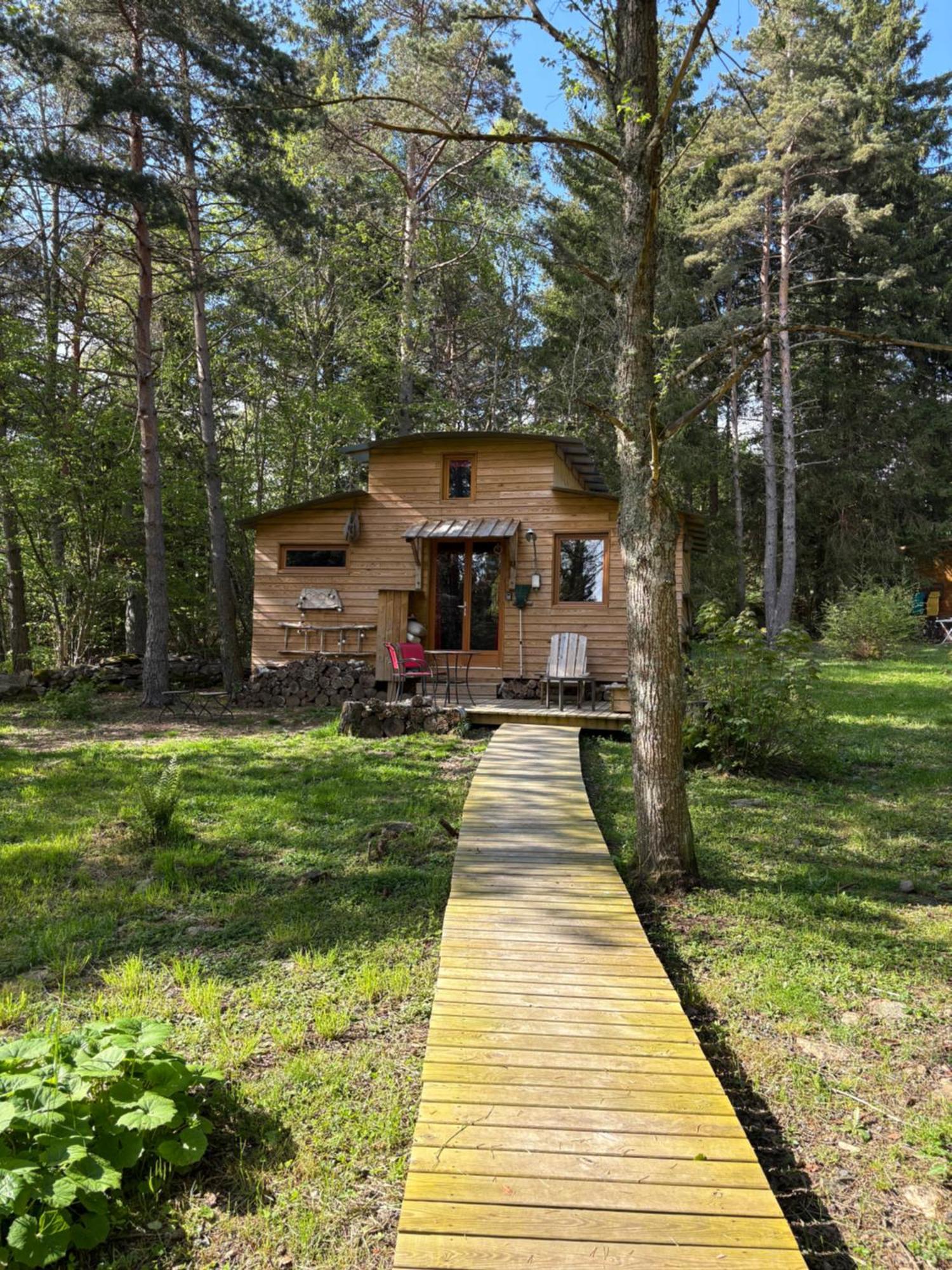Chalet Cricri Domaine De La Mamounette Champclause Kültér fotó