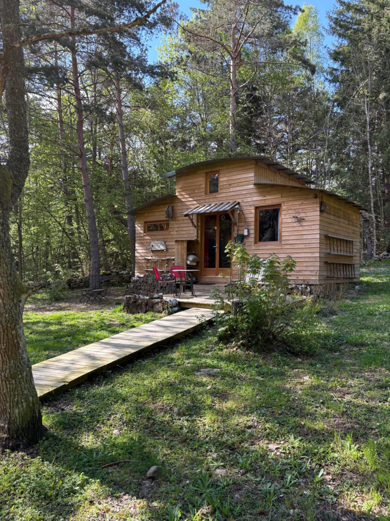 Chalet Cricri Domaine De La Mamounette Champclause Kültér fotó